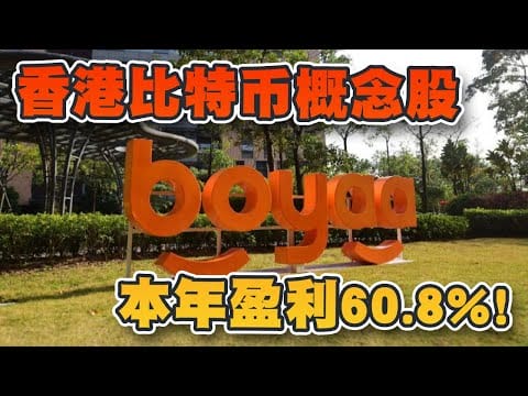 香港比特币概念股  本年盈利高达60.8%！