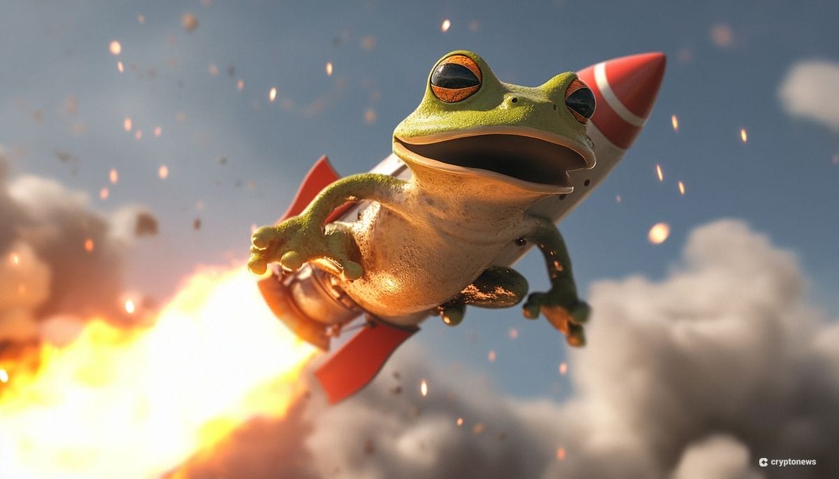 Pepe 崩盘在即？ $PEPE 价格接近月度低点