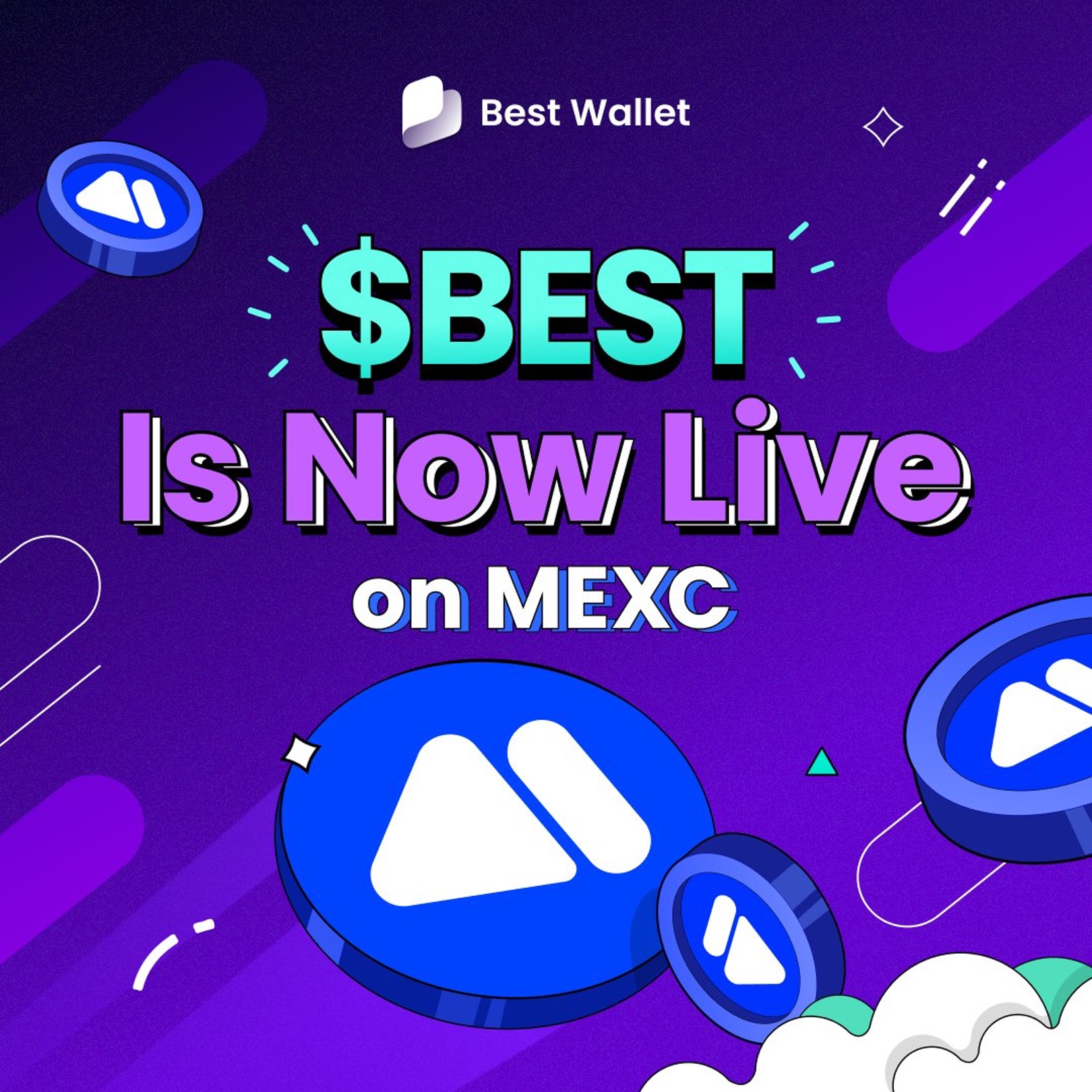 BEST代币价格在MEXC交易所飙升74% – 即将上架币安和Coinbase交易所？
