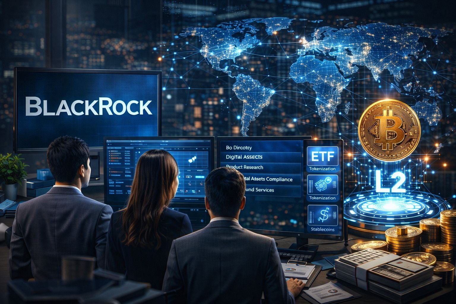 贝莱德为下一波加密货币牛市爆发扩充人员机构扫入潜力百倍币建仓