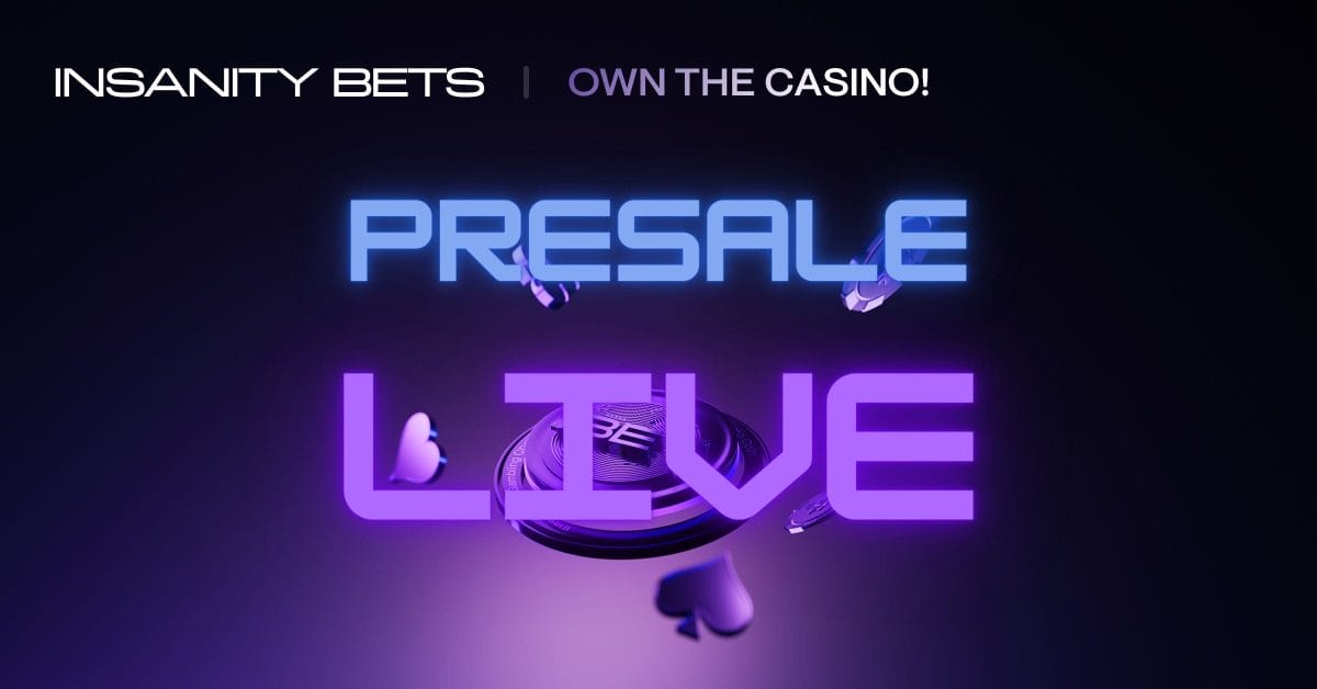El nuevo cripto casino descentralizado Insanity Bets (IBET) cambia las reglas de juego, preventa en marcha