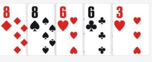 apuestas póker doble pareja