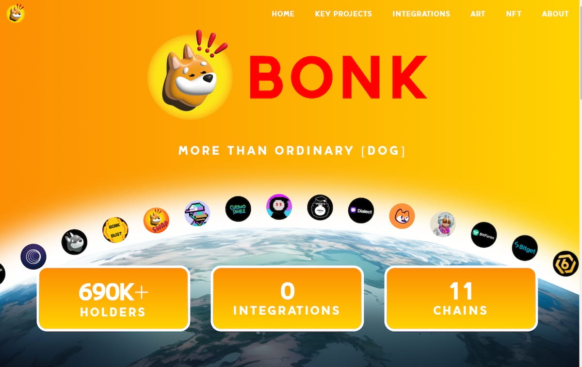 ¿Qué es la criptomoneda Bonk?