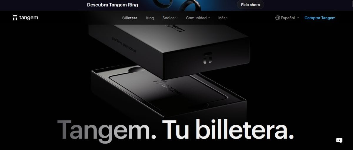 La cold wallet Tangem wallet, es ideal para inversores principiantes