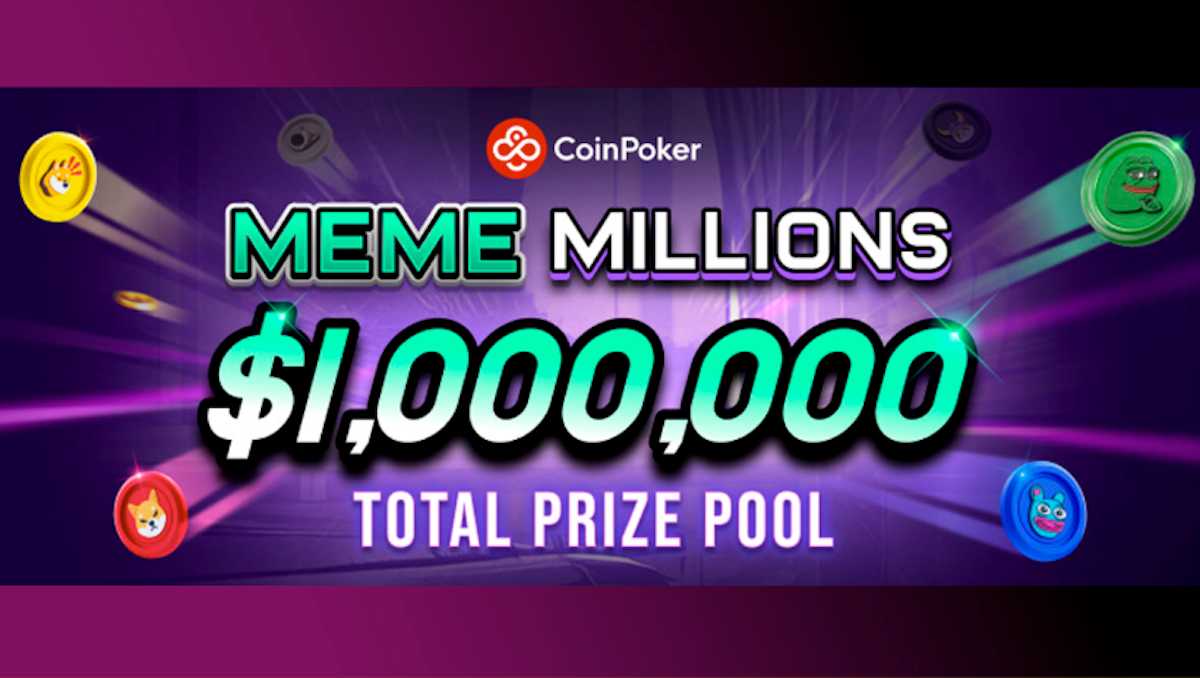 Lanzan nuevo torneo de CoinPoker con memecoins