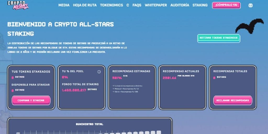 APY de $STARS ofrece rendimientos atractivos