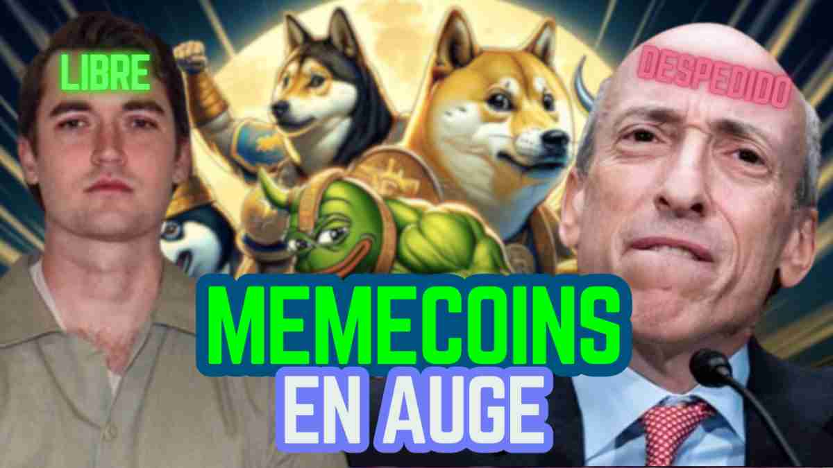 Las MEMECOINS son el Nuevo ORO DIGITAL – ¿Trump despide a Gensler?