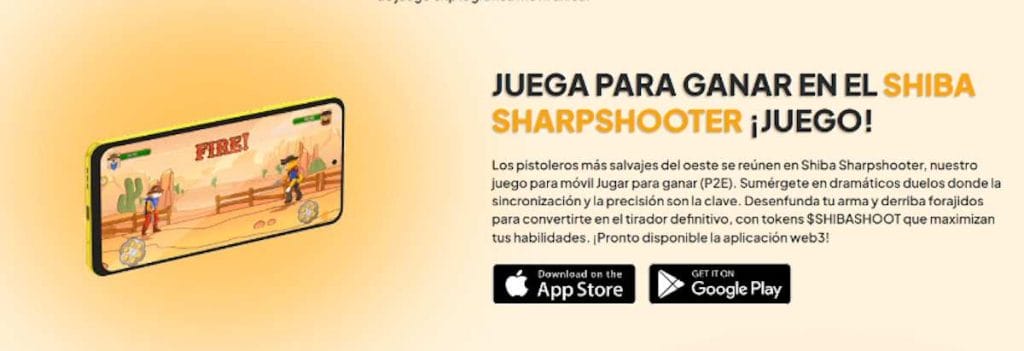 App del juego Shiba Sharpshooter disponible para iOS y Android