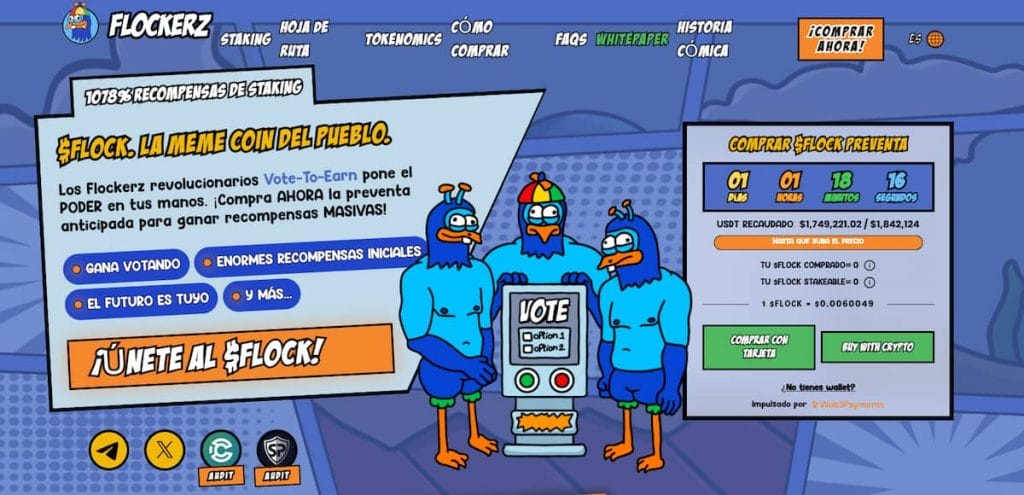 Las mejores criptomonedas para invertir: FLOCK