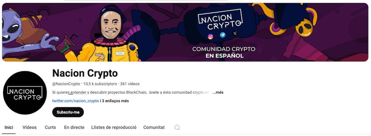 Telegram criptomonedas: NacionCrypto