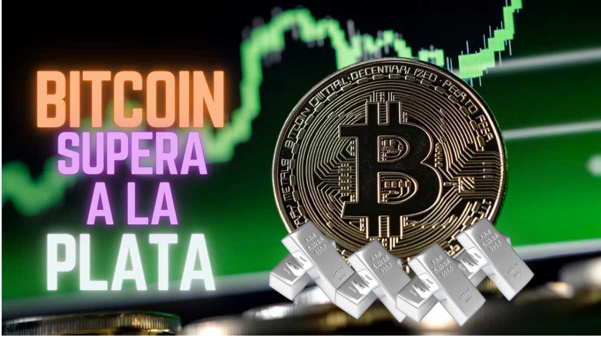 Bitcoin SUPERA a la PLATA en Valor de Mercado ROMPIENDO los 85.000
