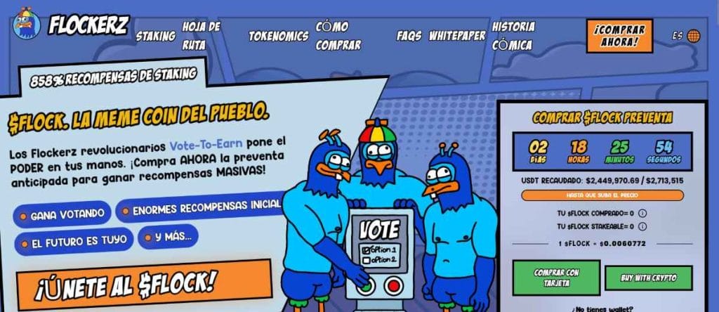 Flockerz y su modelo V2E captan la atención del mercado.