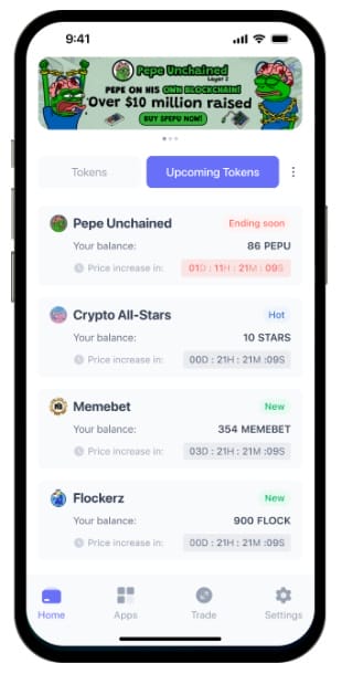 Cómo comprar Best Wallet Token, paso 4