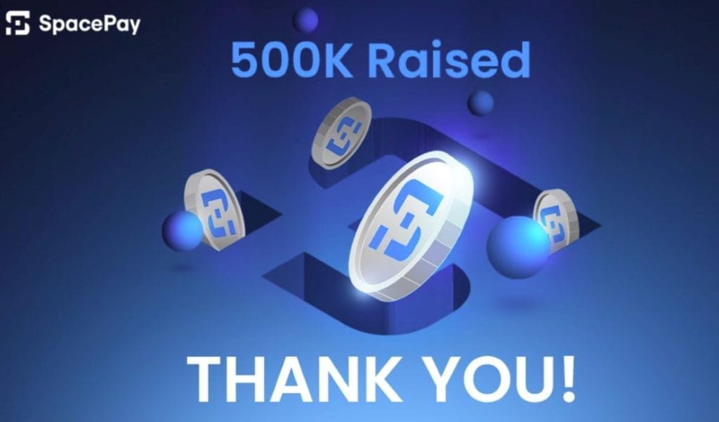 ¡Se recaudaron 500 000 dólares! Gracias por creer en nuestra misión de revolucionar los pagos con criptomonedas. SpacePay