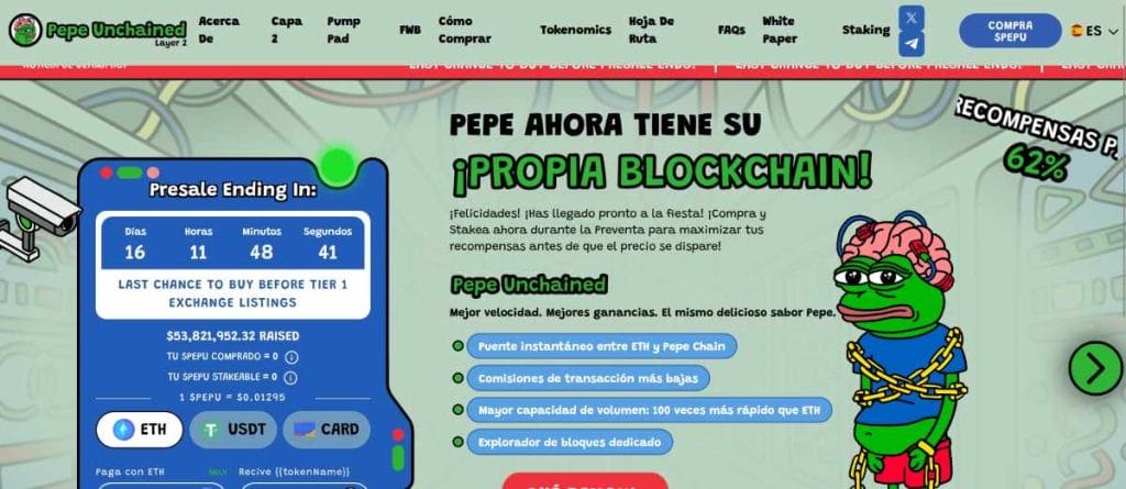 Pepe Unchained superó los 53 millones de dólares de recaudación.