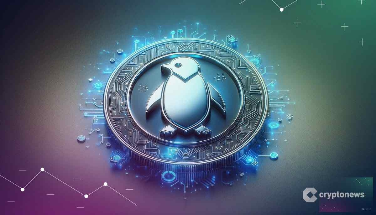 La nueva crypto PENGU explota 200% tras lanzamiento