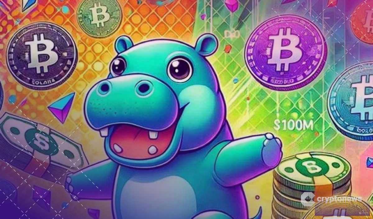 La memecoin basada en Moo Deng fue desarrollada en la red de Solana