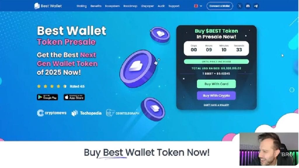 ¡BestWallet ya está experimentando un enorme crecimiento! ¡El precio de BEST podría dispararse en el lanzamiento!