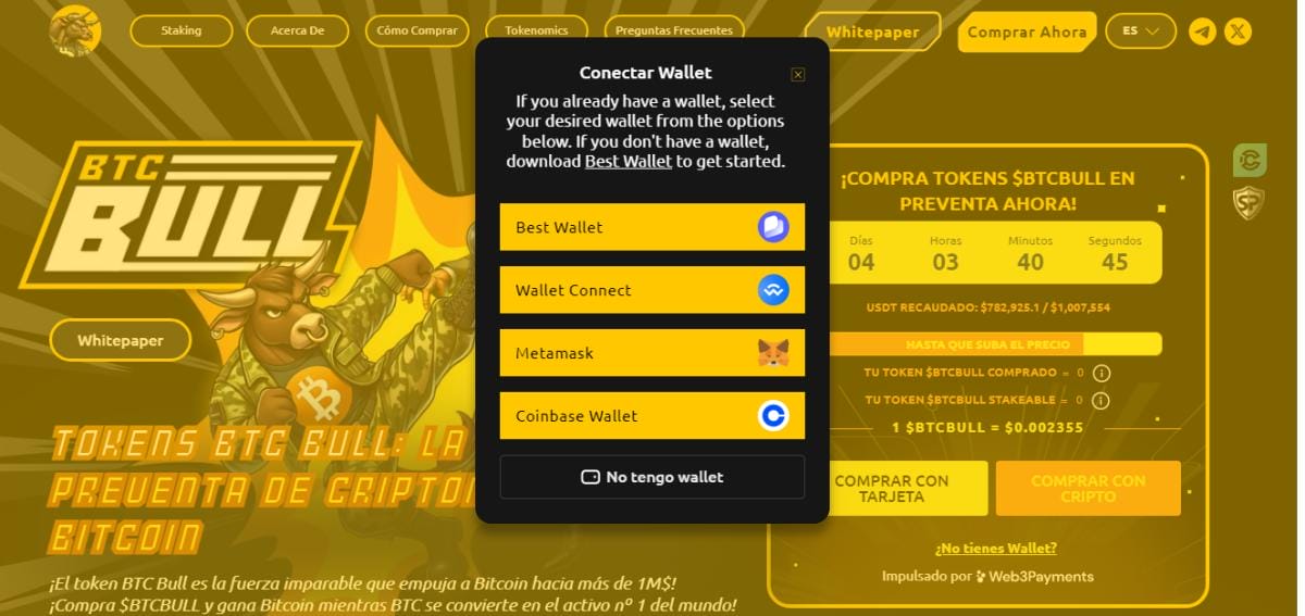 Comprar Bitcoin Bull token