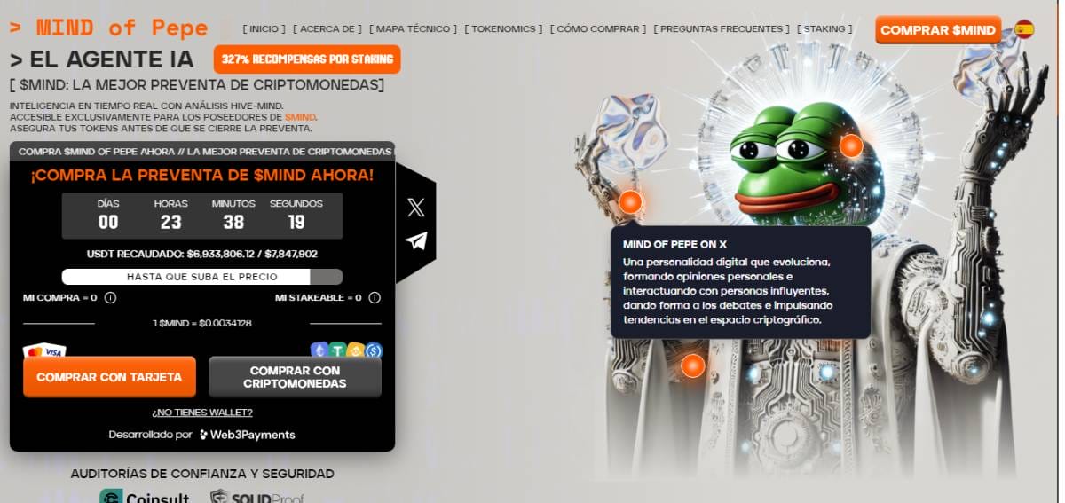 Preventa de Mind of Pepe