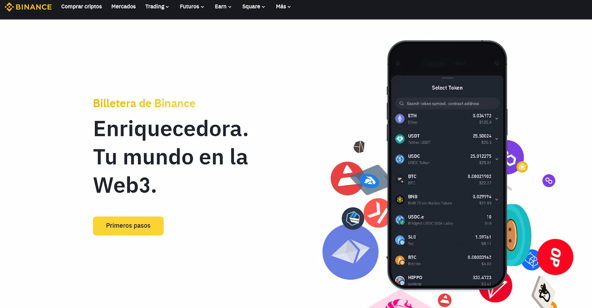 Wallet de Solana Binance Wallet