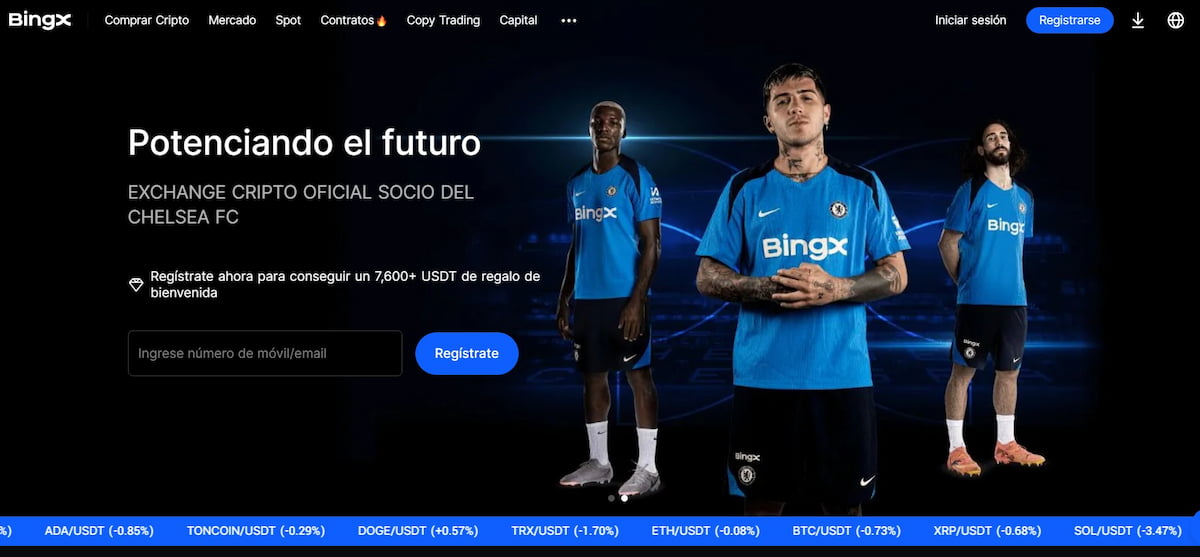 En el noveno lugar del mejor exchange criptomonedas: BingX
