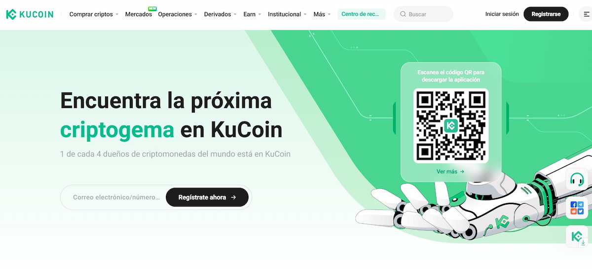KuCoin está en la lista del mejor exchange criptomonedas