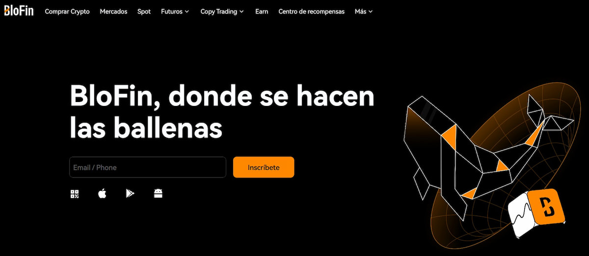 La App de criptomonedas BloFin es una de las mejores del mercado