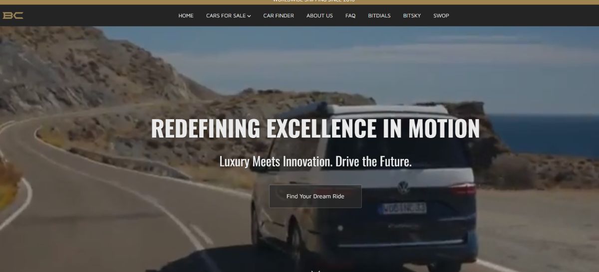 comprar coches con criptomonedas- bitcars