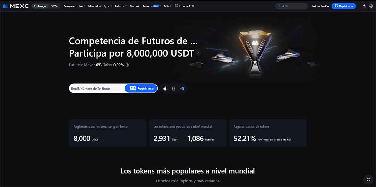 mejor exchange farmear criptomonedas MEXC