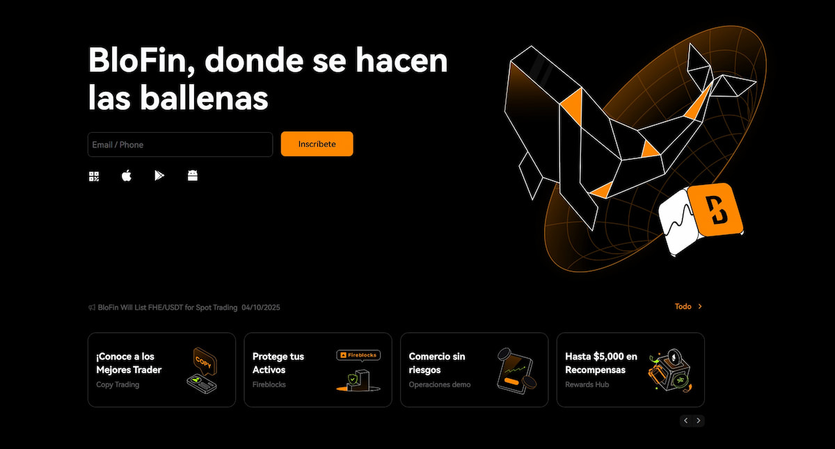 Cómo comprar criptomonedas en Chile: BloFin