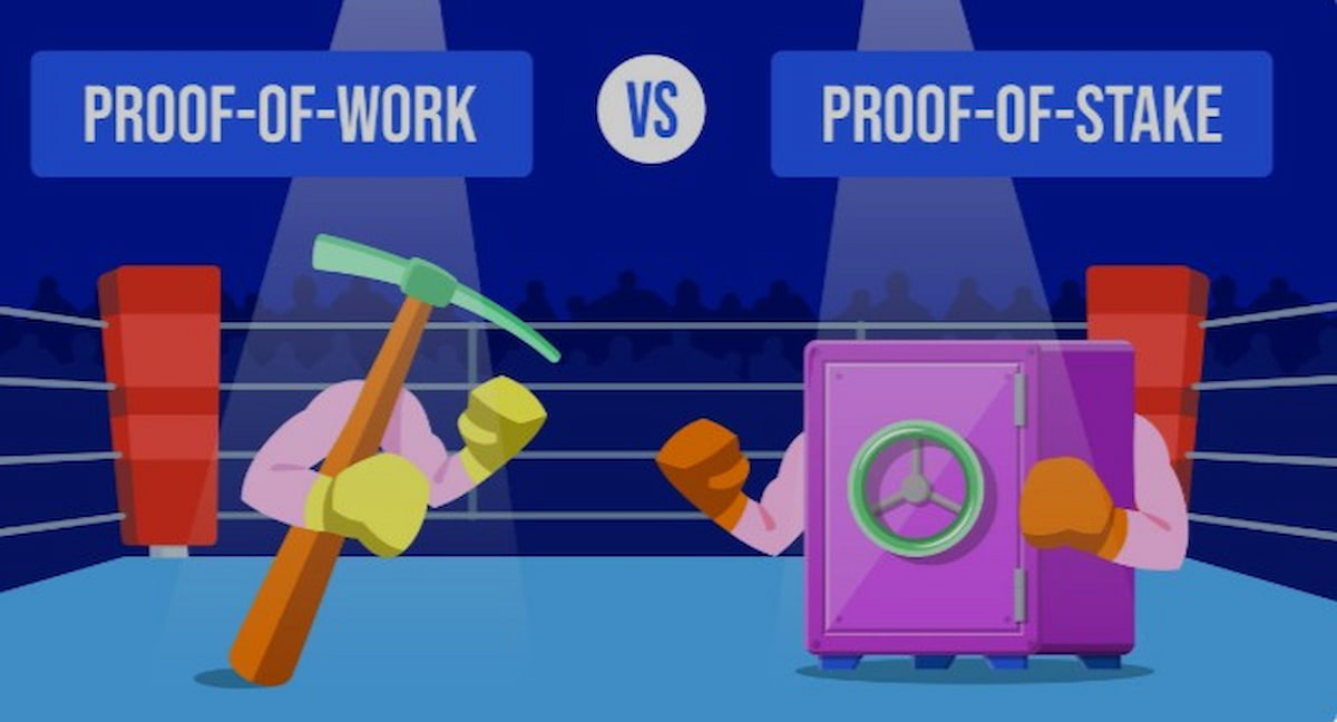Criptomonedas proof of stake vs proof of work