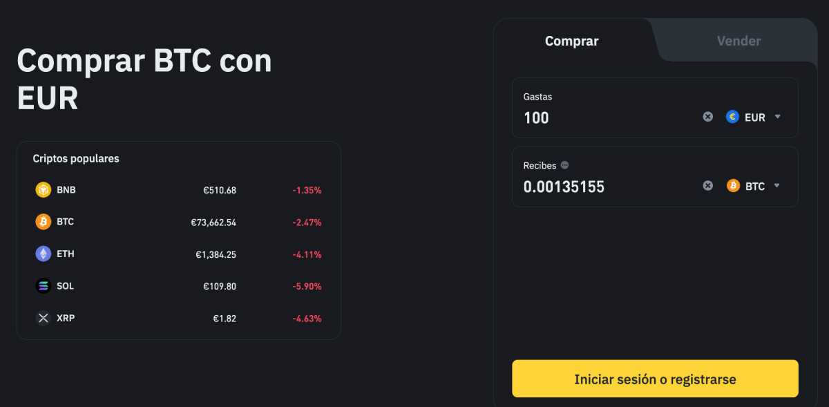 Binance: el exchange más grande del mercado habilita la compra de BTC con tarjeta de crédito
