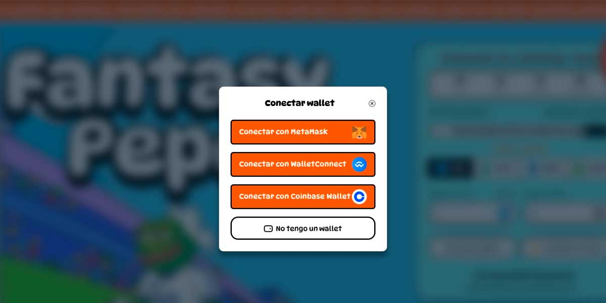 Wallets disponibles para cómo comprar FEPE