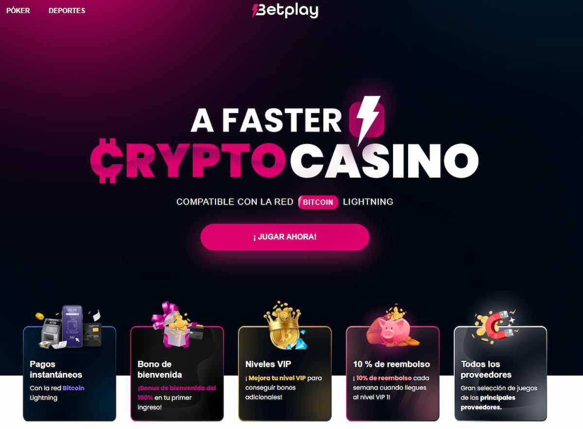 Betplay: uno de los mejores casinos para jugar con BTC