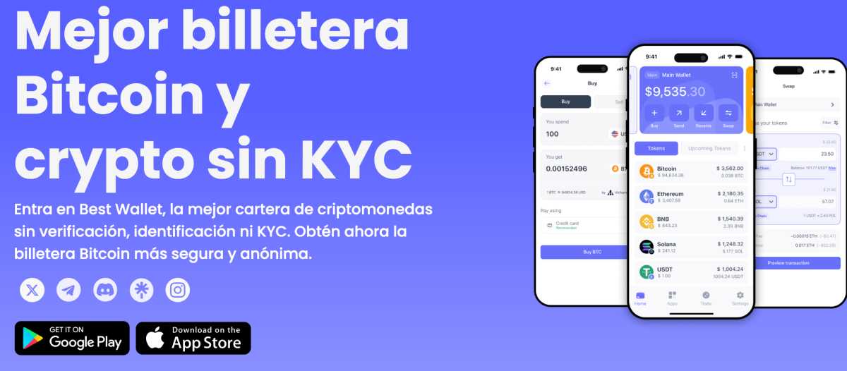 Comprar ETH con Paypal a través de una plataforma como Best Wallet