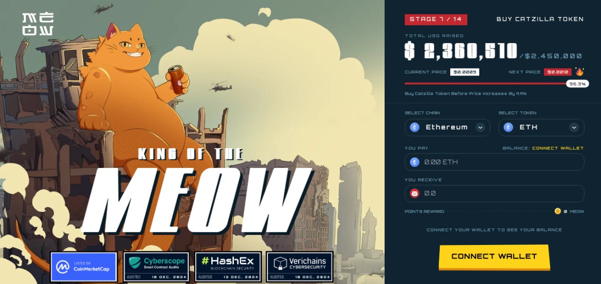 Paso a paso para comprar Catzilla desde su página oficial