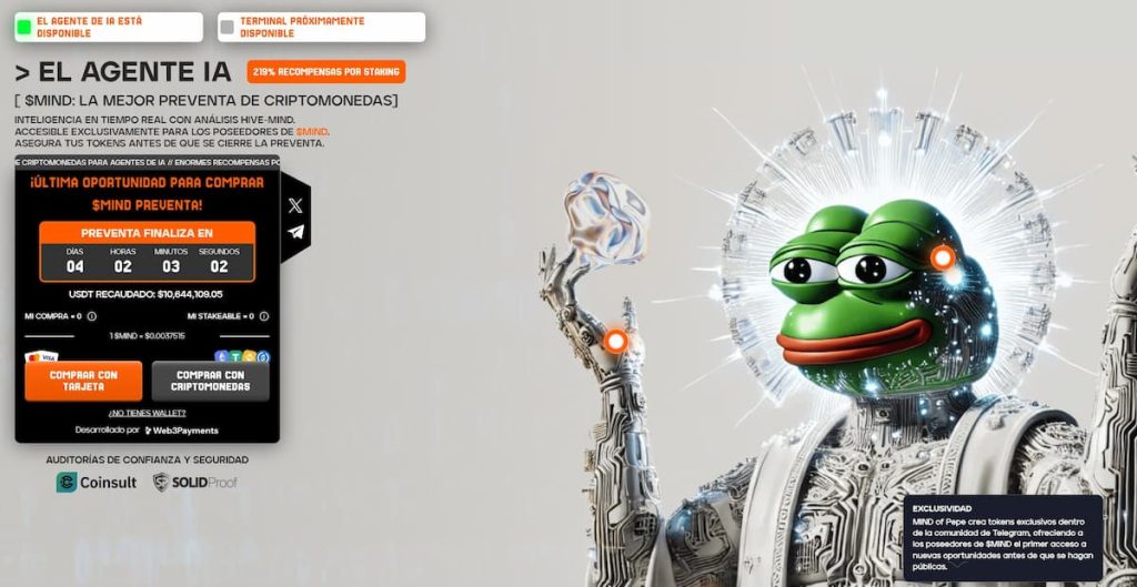 La mejor criptomoneda para comprar ahora: MIND