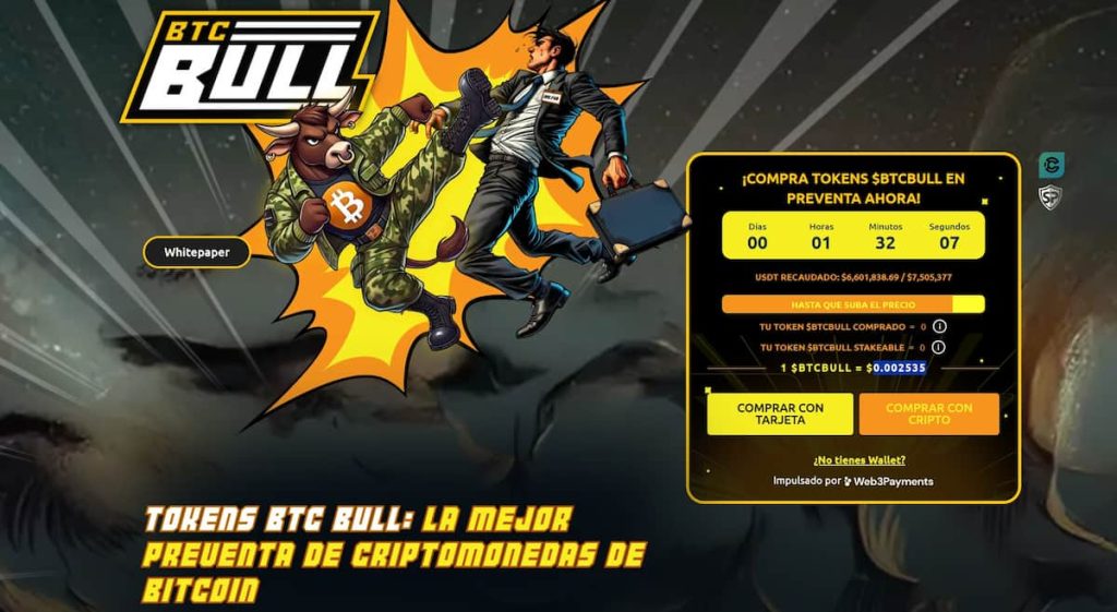 Precio de Dogecoin. BTCBull puede ser una alternativa a DOGE en este momento
