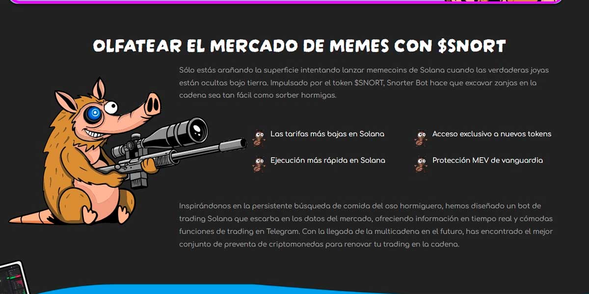 Descripción de Snorter Token