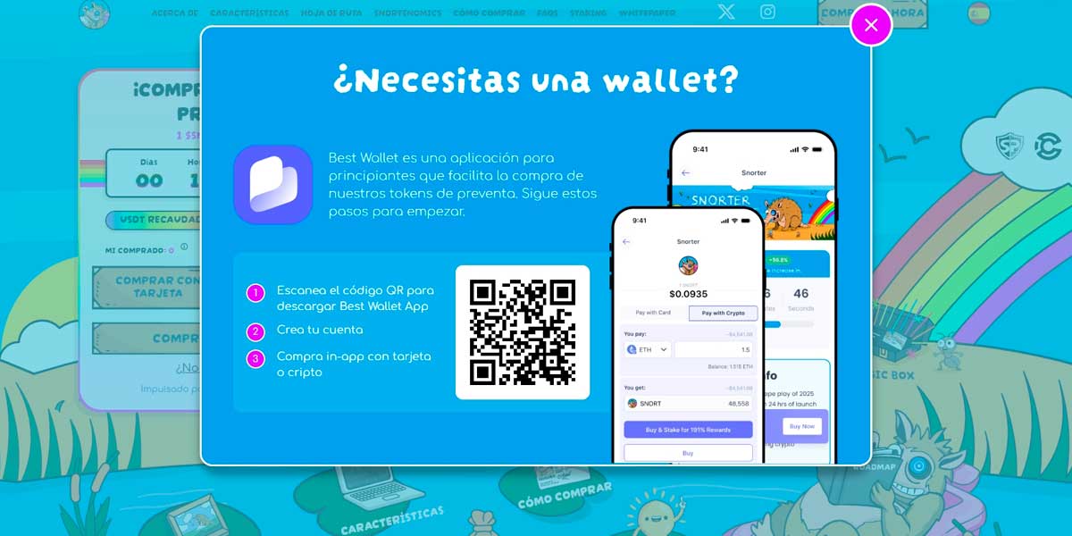 Best Wallet recomendación para comprar Snorter
