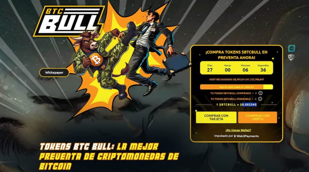 Precio de Bitcoin: BTC Bull Token podría aprovecharse del próximo tirón de Bitcoin