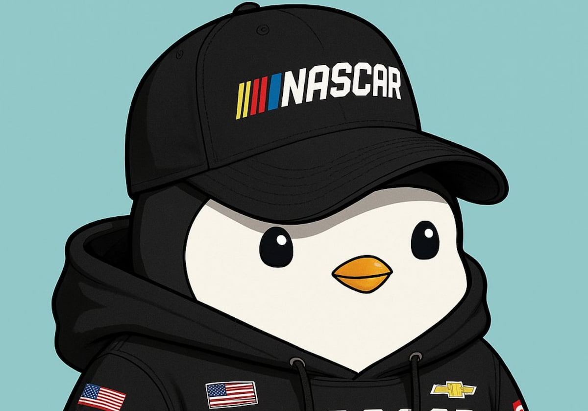 Pudgy Penguins y NASCAR se asocian para acercar adorables pájaros criptográficos a los fanáticos de las carreras