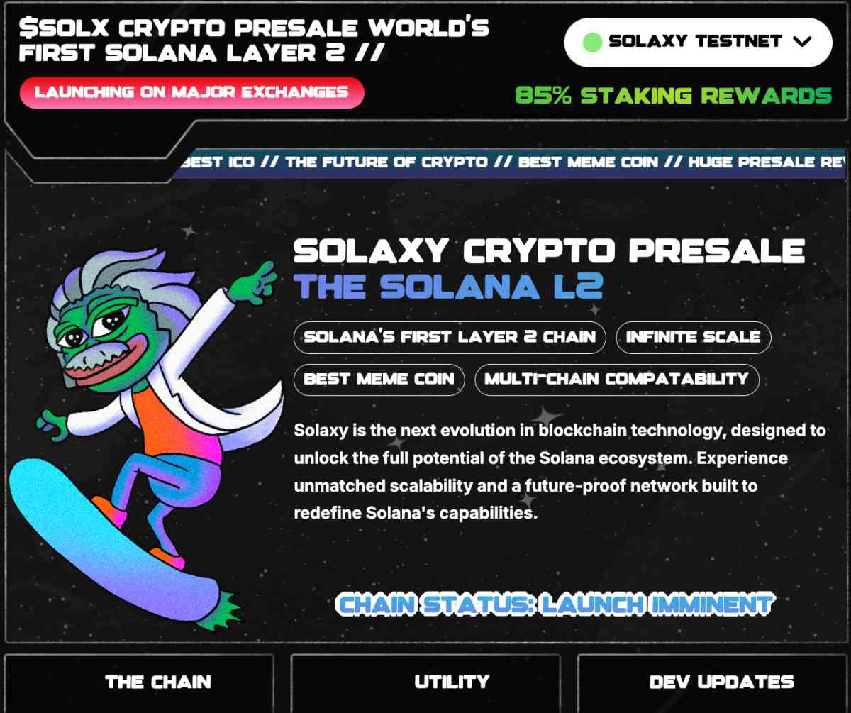 Solaxy quema 62 millones de tokens y recauda un millón en menos de 24 horas