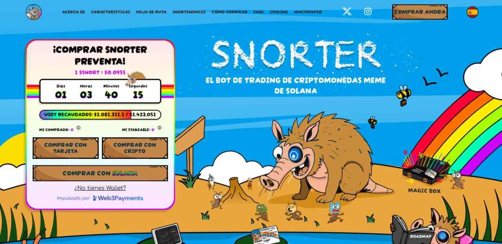 Snorter Token - bot de criptomonedas meme