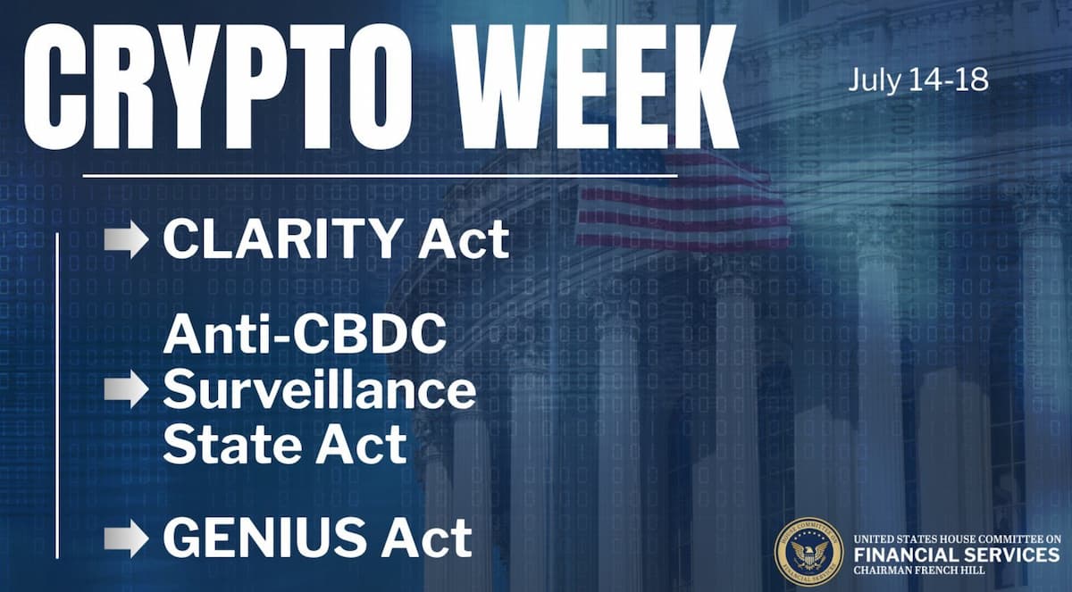 Los republicanos de EE. UU. declaran la Crypto Week