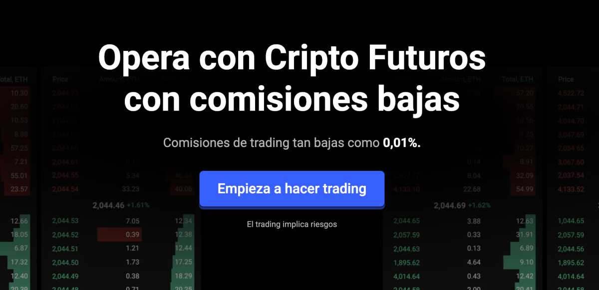 Operar futuros de criptomonedas con PrimeXTB