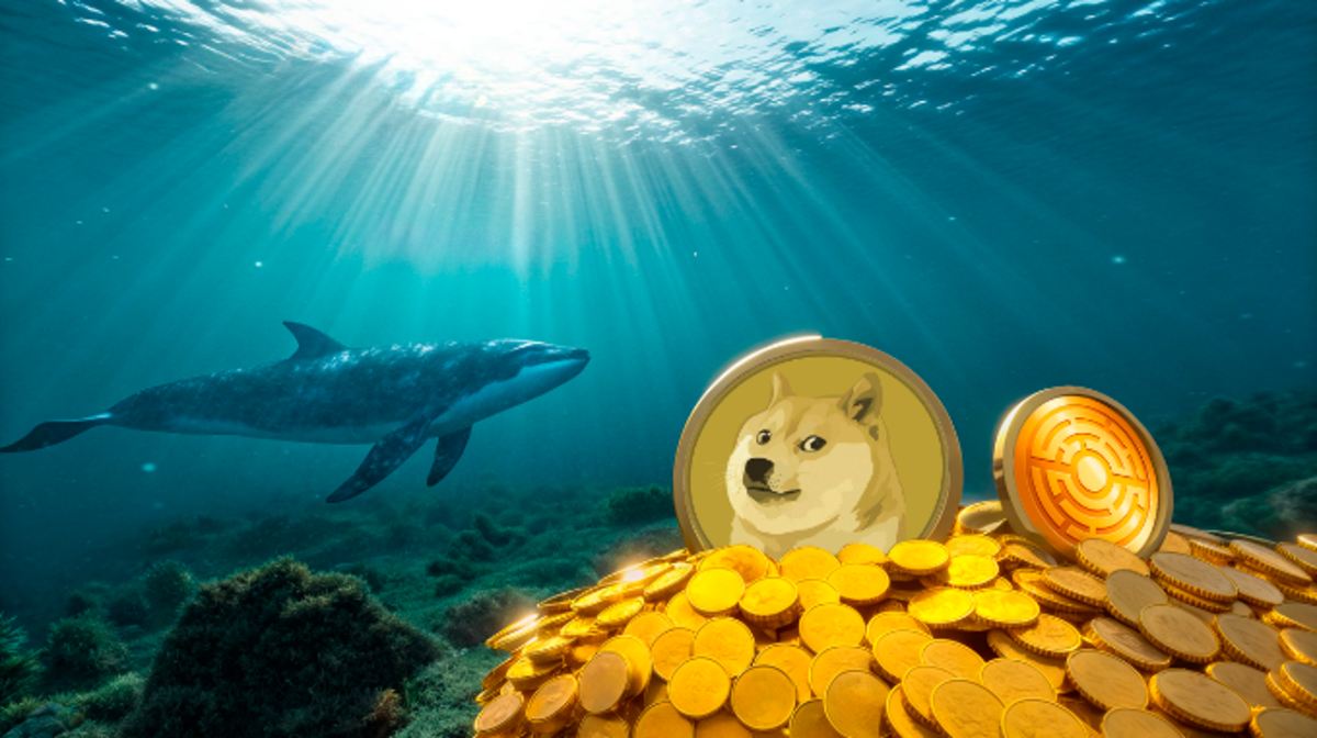 Ballenas cripto ganan confianza en Dogecoin y aumentan sus inversiones