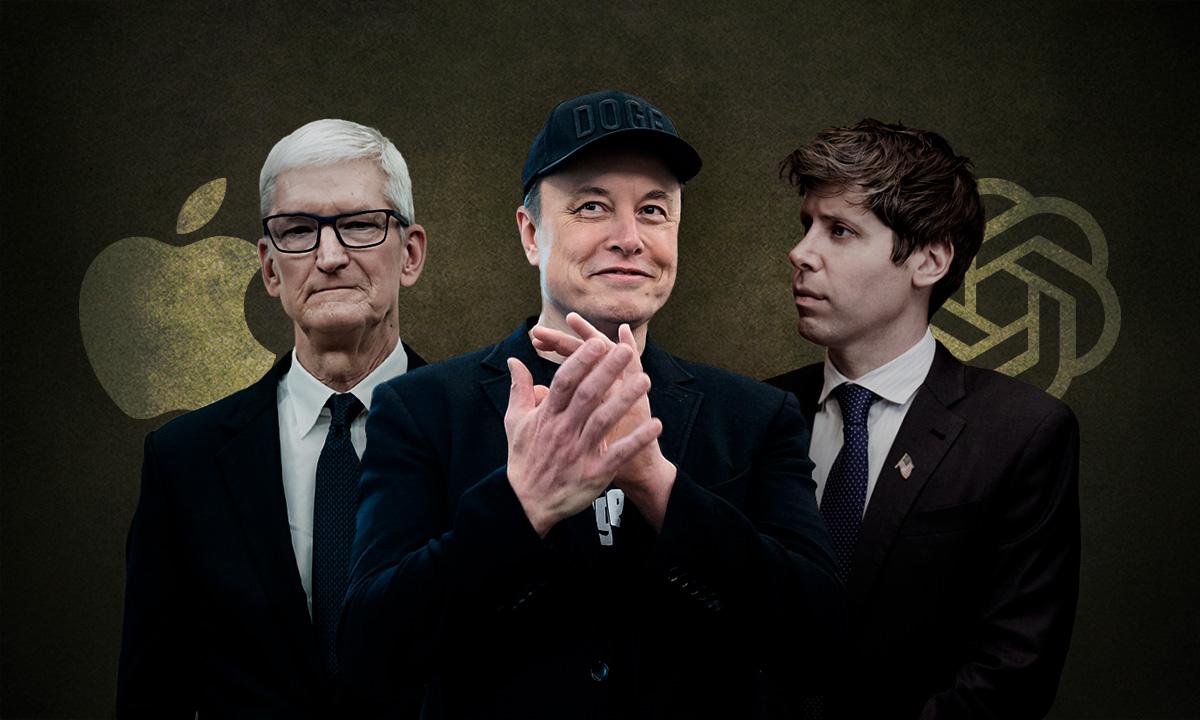 Elon Musk demanda a Apple y OpenAI por monopolio de IA