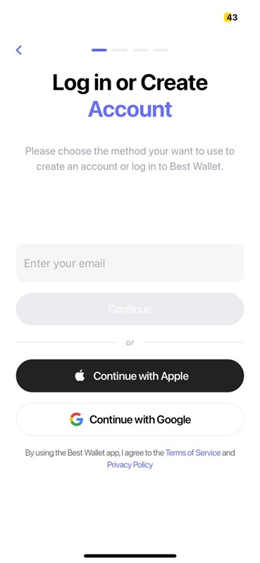 ¿Cómo configurar una wallet de criptomonedas? Paso 2